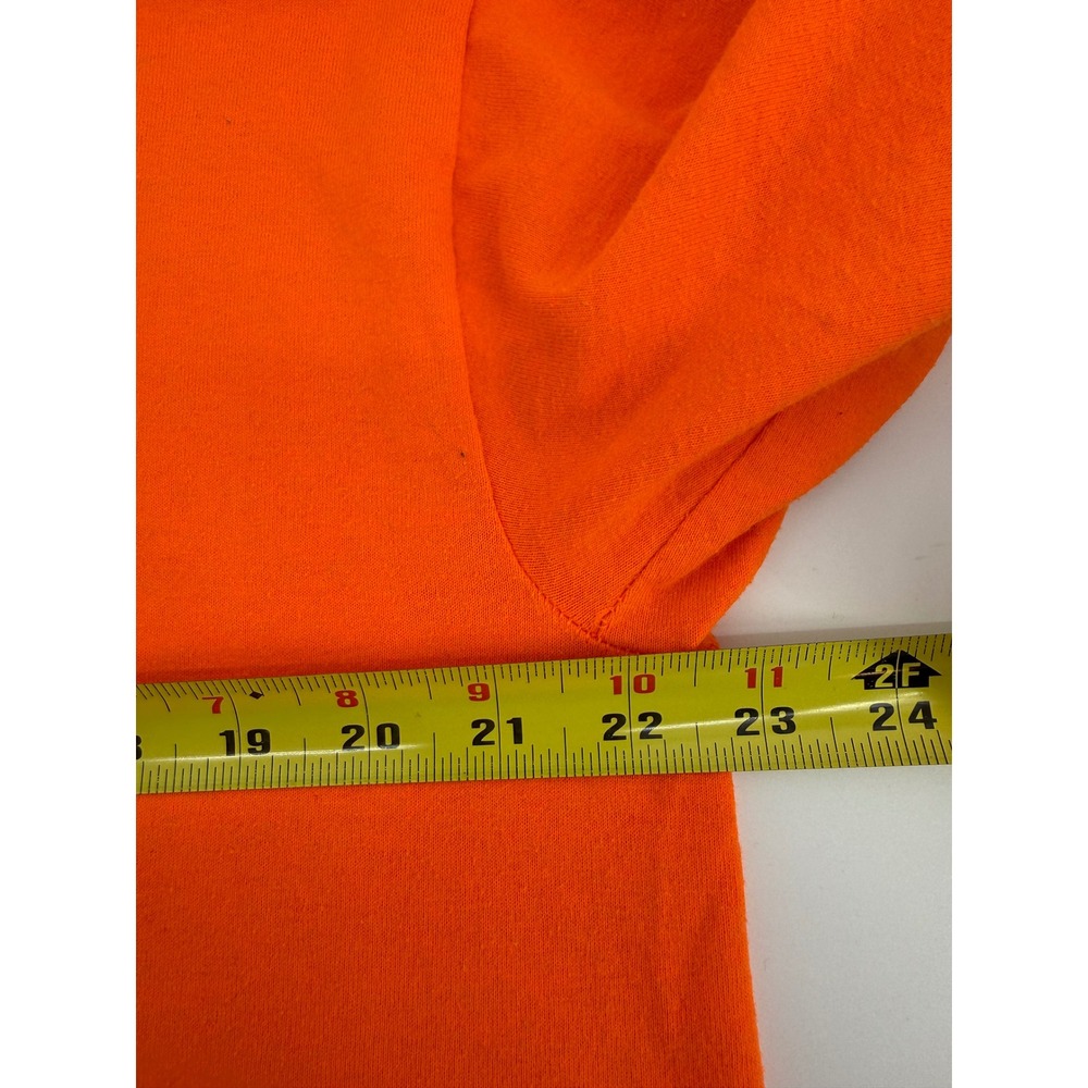 Harley Davidson Mens Long Sleeve Shirt Orange Attitude Flames‎ Newnan Georgia - Picture 4 of 11